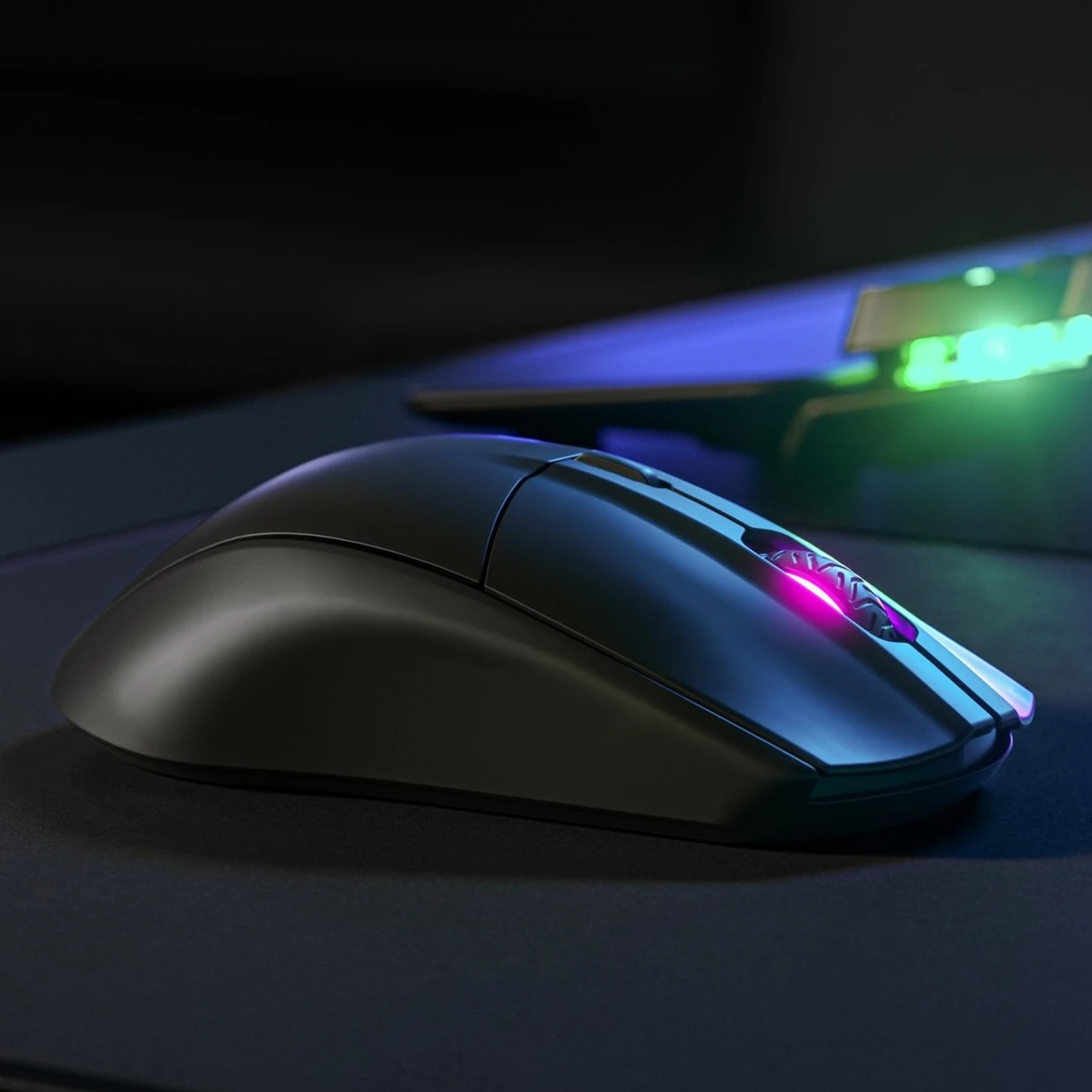 Steelseries Rival Rato sem Fio do Jogo 2.4 Ghz e Bluetooth 5.060 Milhões Cliques 18000 Cpi Truemove Ratos do Sensor Ótico do ar - Imagem 5