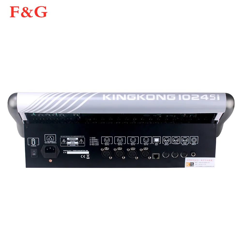 KINGKONG 1024si dmx контроллер de consola kk1024si dmx 1024 iluminación de cabeza móvil de escenario consola dmx контроллер де