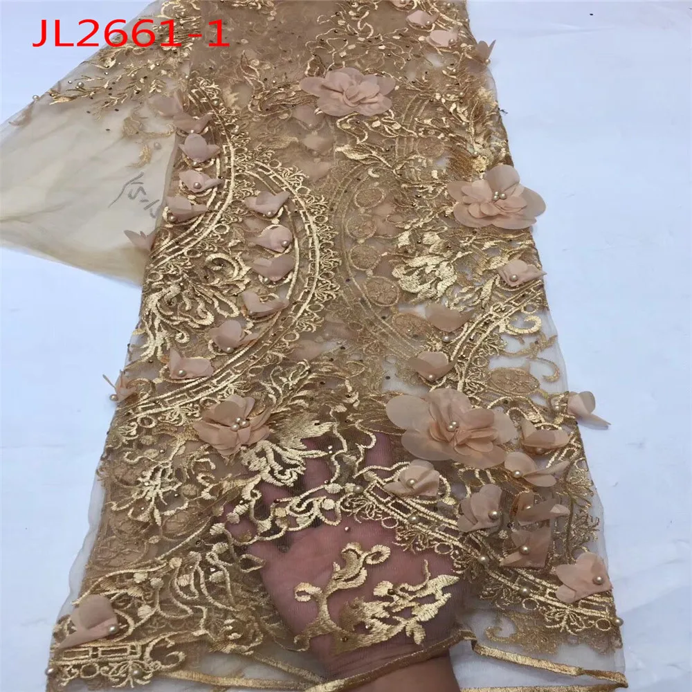 Итальянская мода высокого качества Марля 3D вышивка красная супер красивая женская ткань для свадебного платья - Цвет: 1