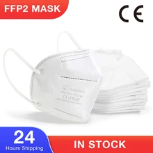 5-Layer ffp2 mask Protective Face Mask FFP2 Masks KN95 Filter Masks mascarillas Anti Dust Pollution ffp2 Mask Respirator masque