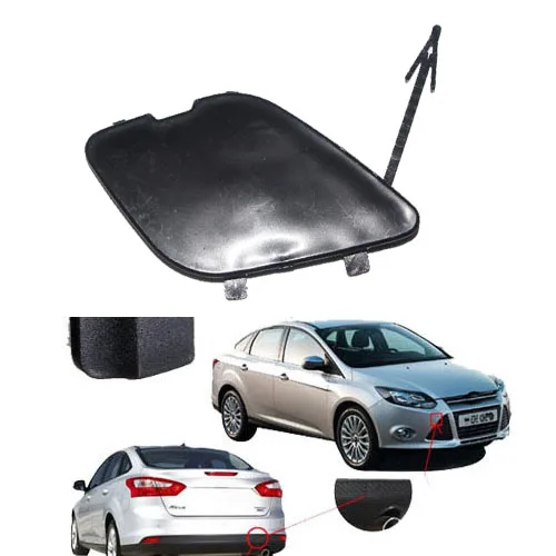 

X876Gf Car Front Tow Hook Cover Cap For Ford Mondeo Mk5 2013-2019 Tail Trailer Cover