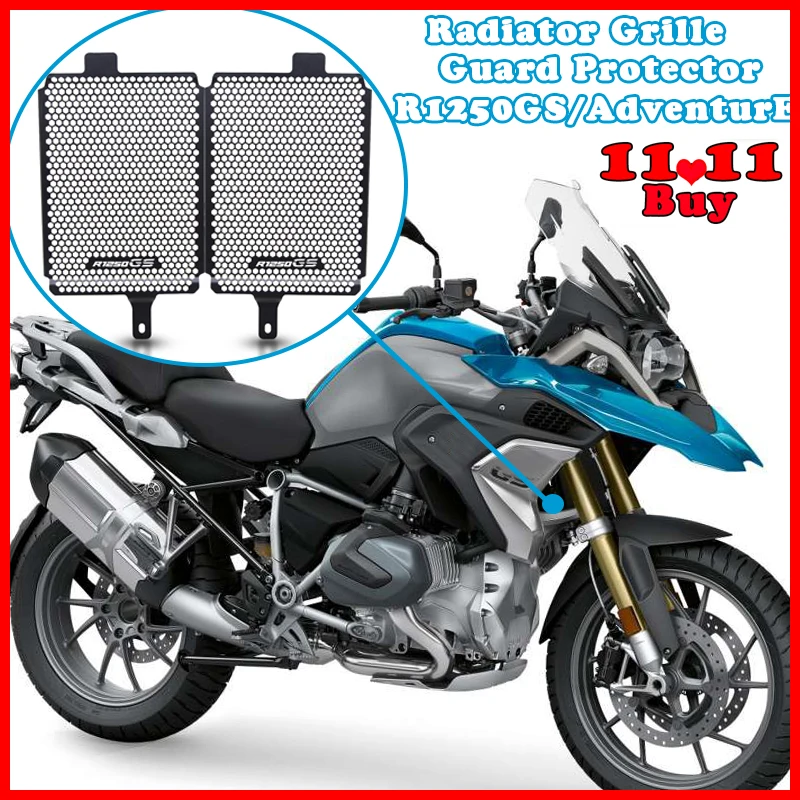 

Motorcycle Radiator Grille Guard Protector Grill Cover Protection Motorbike Accessories FOR BMW R 1250 GS R1250GS AdventurE 2019