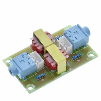 

XH-M372 audio isolator car common ground suppression interference noise isolation module transformer coupler