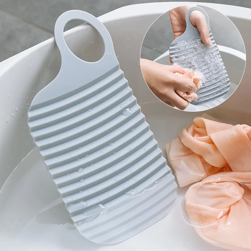 Travel Portable Thicken Mini Washboard Non Slip Laundry Accessories Board Washing Children's Clothes Socks Cleaning Products laundry board