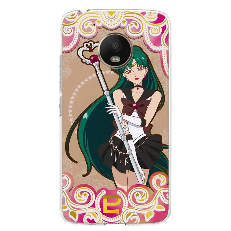 Чехол для телефона Sailor Moon Girl Group Motorola Moto G8 G7 G6 G5S G5 G4 E6 E5 E4 Plus Play Power + One Action Macro EU Art