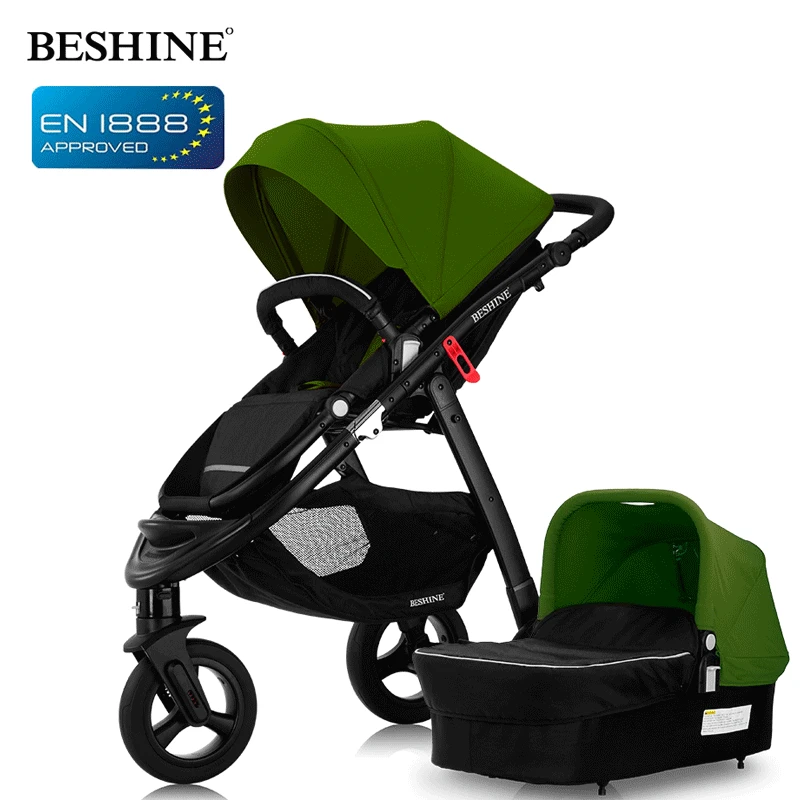 

Three Wheels Baby Stroller 2 in 1 Light Folding Push Cart Portable Trolley Umbrella Pushchair Buggy Jogger Travel System For Kid