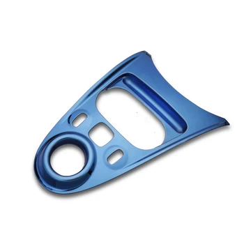 

lsrtw2017 car cup frame gear panel trims for smart fortow forfour 2014 2015 2016 2017 2018 2019 W453 A453 C453 453