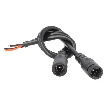 

LEDLUX CL7765 2 PCs female DC connector plug with Lock safety Lock black color 5,5mm diameter x 2,1mm