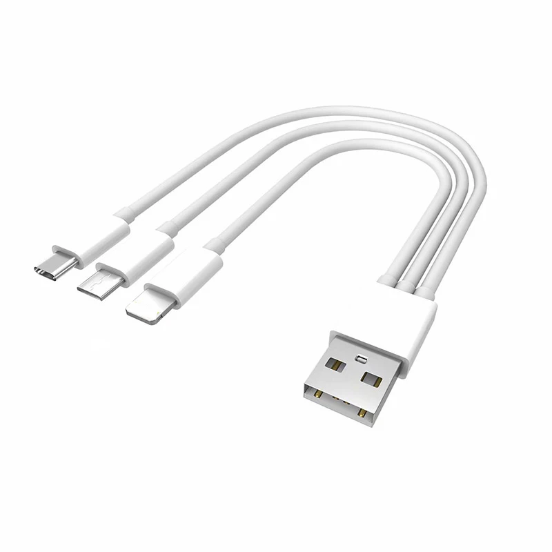 3 в 1 Micro usb type C Мульти Кабель зарядного устройства для huawei p20 lite honor 9 lite 9i 8 8x7c 7x 7a note 10 8 cabel