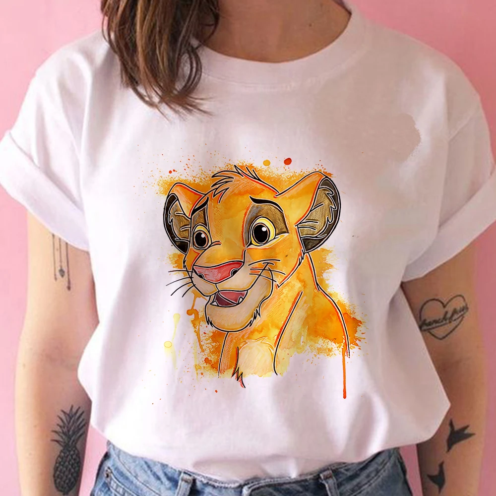 Disney Simba Lion King Tshirts Women 