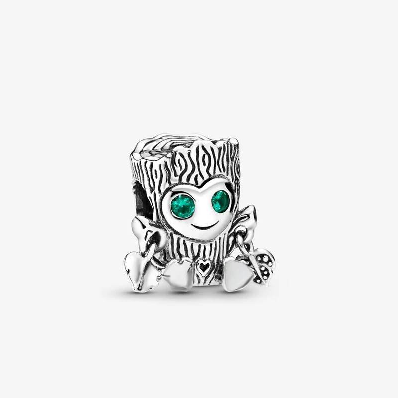 

2019 New Arrival 925 Sterling Silver Beads Sweet Tree Monster Charms fit Original Pandora Bracelets Women DIY Jewelry