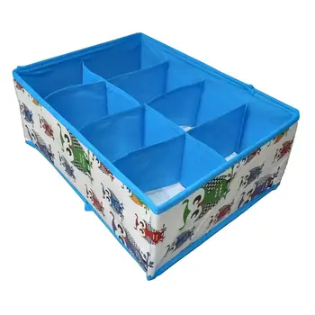 

2 ORGANIZER IN TESSUTO PORTAOGGETTI 8 SCOMPARTI SALVASPAZIO PIEGHEVOLE 32x24x12