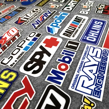 Reflective Motorcycle Sticker Pack 2