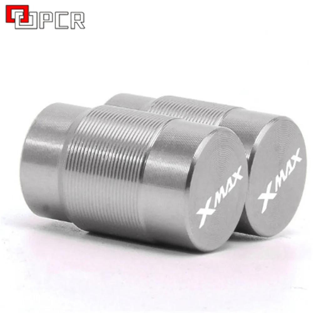 XMAX Motorcycle Tyre Valve CNC Aluminum Tire Air Port Stem Cover Cap Accessories for Yamaha XMAX