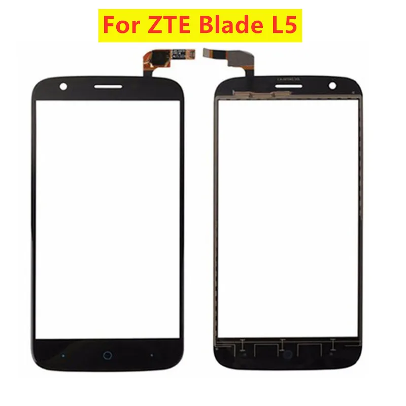 Дигитайзер сенсорного экрана 5 0 дюйма для ZTE Blade L5 сенсорная панель объектив