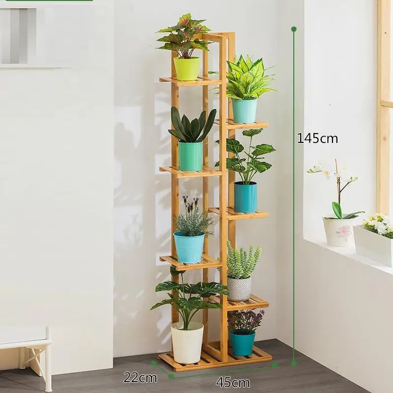 Stojaki Para For Soporte Plantas Interior Estanteria Escalera Varanda Stojak Na Kwiaty Balcony Dekoration Shelf Flower Stand - Цвет: Number 9