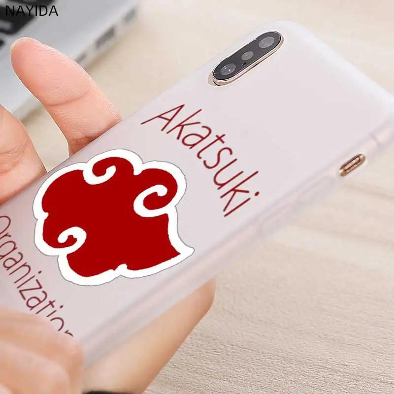Мягкий чехол из ТПУ для Samsung Galaxy J6 J8 J5 J7 J4 Plus 2018 2016 2017 EU Prime Pro CORE Naruto Akatsuki