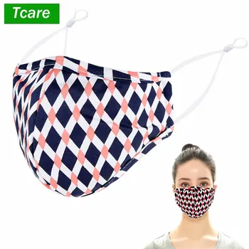 

1Pcs Unisex PM2.5 Face Mask Anti-pollution Mask Activated Carbon Filter Insert Washable Reusable Cotton Mouth Mask for Adults