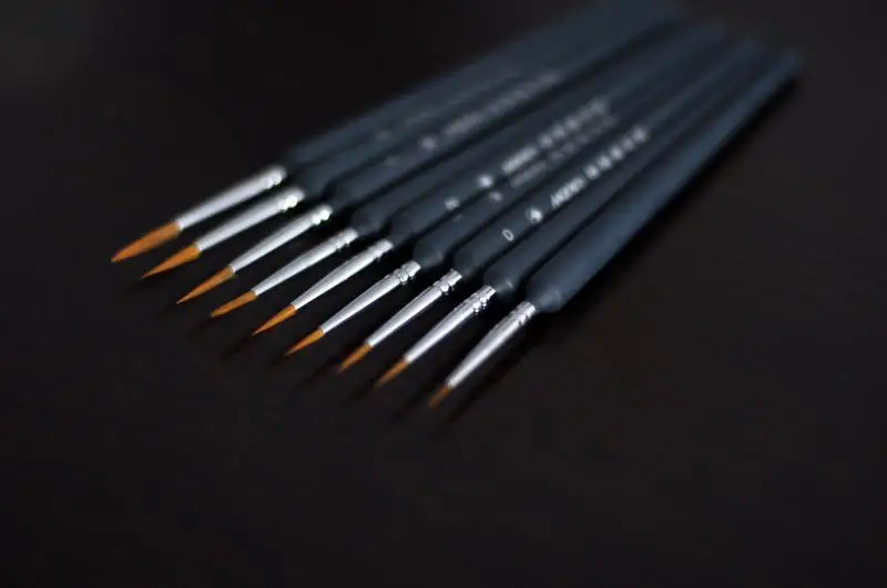 3 шт. натуральная Мари ручка-закладка ласка волосы крючком живопись специального назначения искусство канцелярские принадлежности