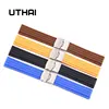 UTHAI Z21 18mm 20mm 22mm 24mm watchbands silicone strap soft rubber strap waterproof sports Tire Tire pattern ► Photo 1/4