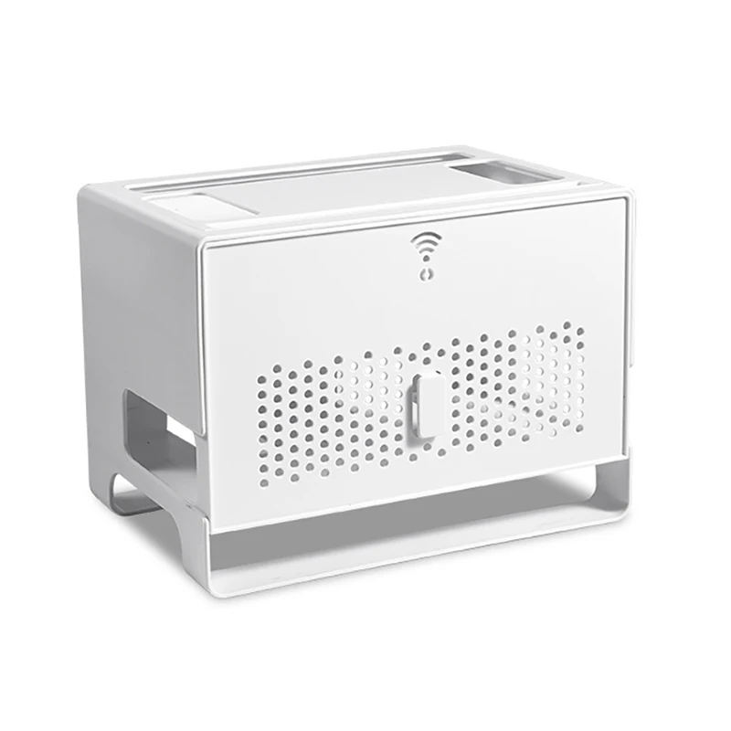 Plastic Wifi Router Storage Box Storage Box Wireless Router Storage