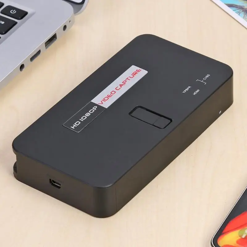 1080P HDMI Game HD Video Capture Box Grabber for Video Game Live Streaming