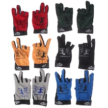 1Pair Outdoor Warm Fishing Gloves 3 Fingers Cut Waterproof Anti-slip Fishing Glove Outdoor Riding Hiking Sports Gloves
