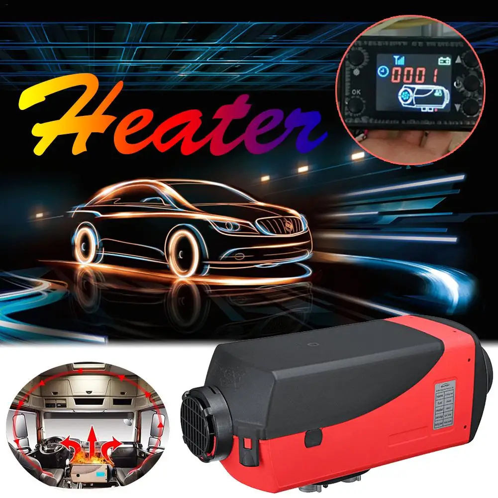 

New Car Heater 5KW 12V Air Diesels Heater Parking Heater With Remote Control+ LCD Monitor For RV Motorhome Trailer Trucks Boats