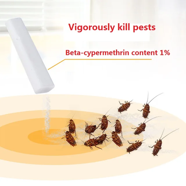 30 Pcs Cloting Cleting Csarn Bieit Biit Boit Csoptict Coktreach Kill Pen 2020 Varázslatos Krétás Csótány Hangya Gyógyszerek Por Kártevőirtás - Image 4