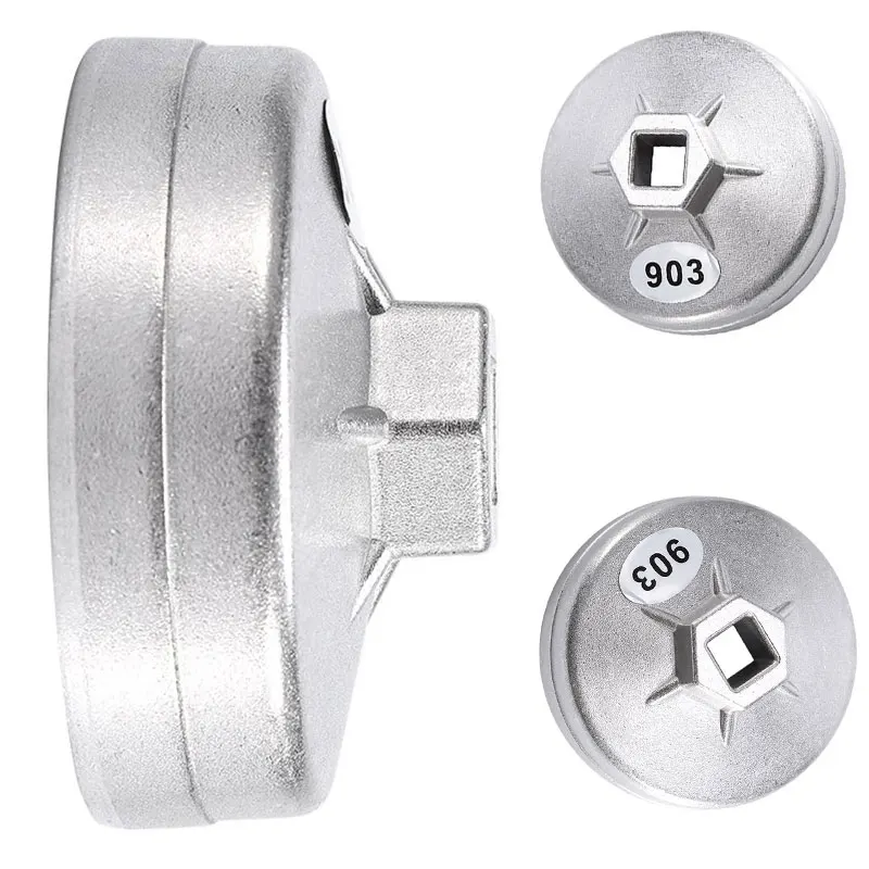 74mm 14 Flute Aluminum Oil Filter Wrench Socket Remover Tool Oil Filter Wrench BMW AUDI Benz Chery Opel oil filter wrench