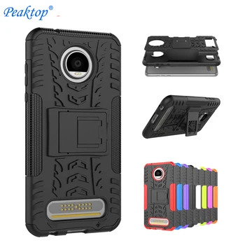 

Case For Motorola Moto G6 G5 G5S G4 E4 E5 C X4 M Z2 Z3 Plus Play Shockproof Armor Silicone Phone Case Cover Capa Shell