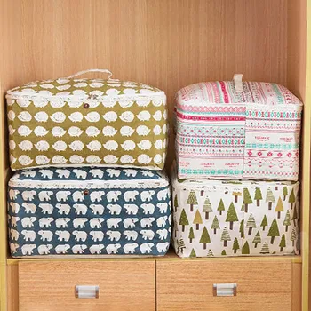 

Storage Bags Clothes Organizer Durable Storage Bag Quilt Blanket Sock Stuff Container Portable Bedding Tidy Case Folding 2019