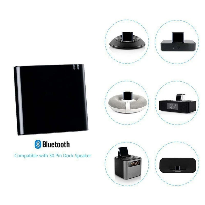 ABGN Hot 30Pin Bluetooth 4 2 Aptx низкая задержка стерео аудио адаптер музыкальный приемник для
