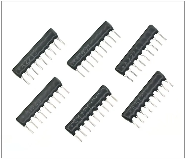 DIP 제외 네트워크 저항 어레이, 저항 네트워크 어레이 A09-103J, 9 핀, 10K ohm, A103J, 10KR, 30 개
