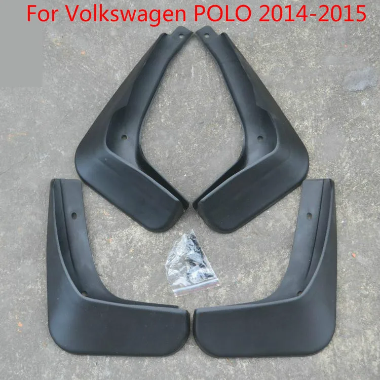 Для Volkswagen POLO 2014-2015 пластиковые Брызговики для автомобиля Стайлинг