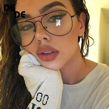 Прозрачные очки, ретро очки, металл, золото, близорукость, очки для женщин и мужчин, оправа для очков, оптические очки, оправа, прозрачные линзы