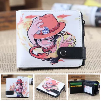 

Anime One Piece Wallet Portgas D Ace Anime Coin Purse