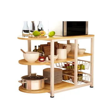 

Dining table Kitchen Storage Shelf Storage Shelf Microwave Stand Multi-layer shelves Multifunctional shelves Racks saves space