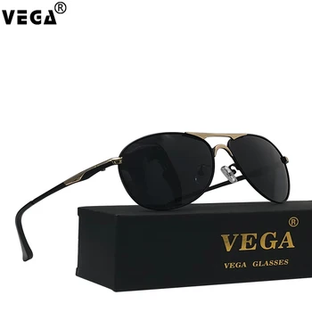 

VEGA Eyewear Oval Sunglasses Men Women Adult Popular Around Glasses Unisex Safety Glasses With Box Metal Frame Sunglass 8722