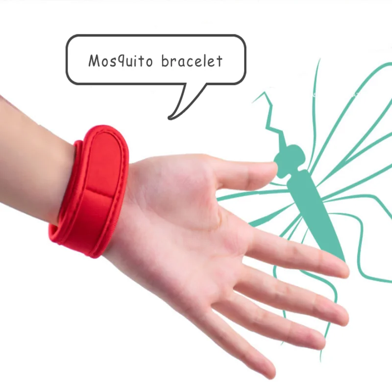 

1pcs Anti-Bug Wristband Solid Color Anti Mosquito Bug Insect Repellent Bracelet Wrist Band Repellent Refills