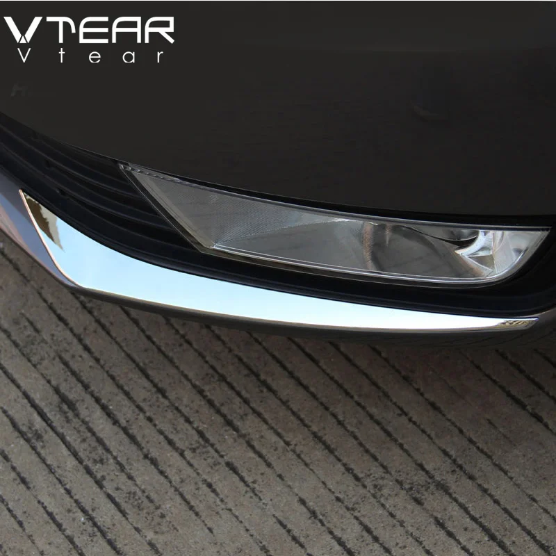 Vtear для Skoda Octavia A7 Противотуманные фары Крышка Внешнее украшение корпус