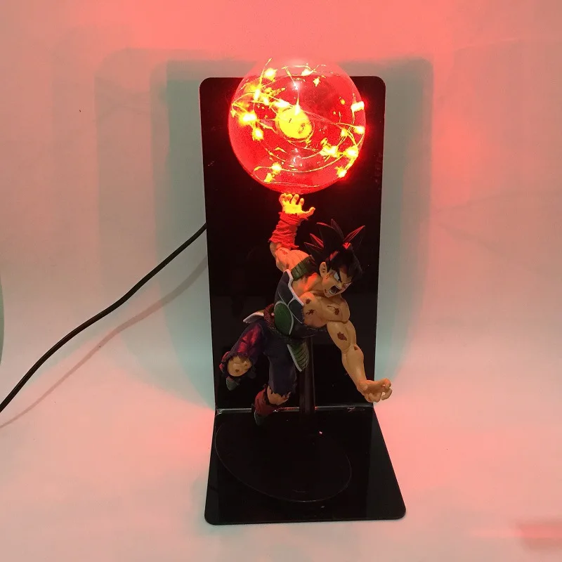 Аниме Dragon Ball Sun Wukong Garage Kit Креативный светодиодный светильник Настольная лампа для защиты глаз светящаяся игрушка креативный Сияющий
