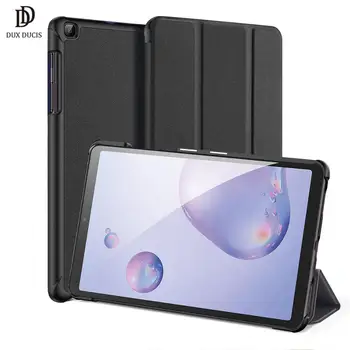 

DUX DUCIS Flip Case for Samsung Galaxy Tab A 8.4 2020 PU Leather Bumper Protective Stand Shockproof Anti-Dust Cover Tablet Bag