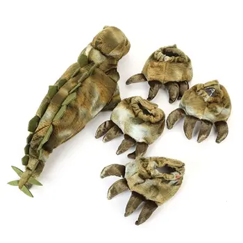 

Dog Christmas Costume Funny Dinosaur Shape Pet Puppy Outfit Festival Decor Kit