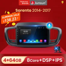 Junsun V1 2G+32G Android 10.0 For  Kia Sorento 3 2014   2017  Car Radio Multimedia Video Player Navigation GPS 2 din dvd