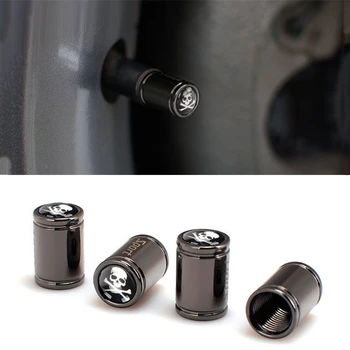 

Car Wheel Tires Titanium Black Valves Carbon Fiber Modified Rustproof Anti-theft Car Van Air Cap Airtight Covers Car Accessories