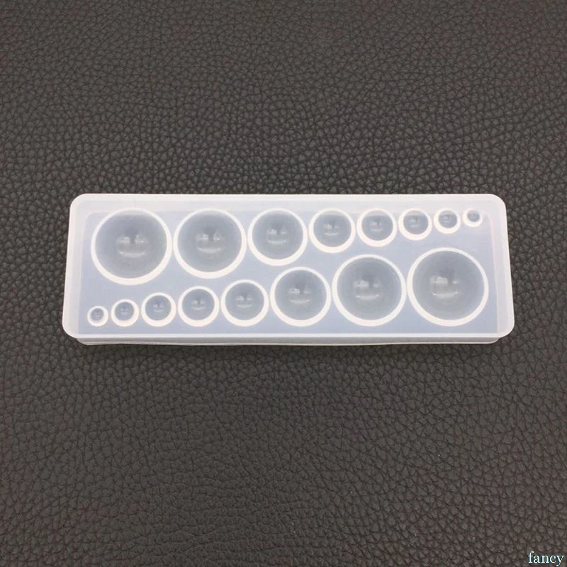 

DIY Silicone Mold DIY Crystal Epoxy Resin Molds Time Stone Jewelry Making Crafts Round Handmade Cake Fondant Chocolate Tools