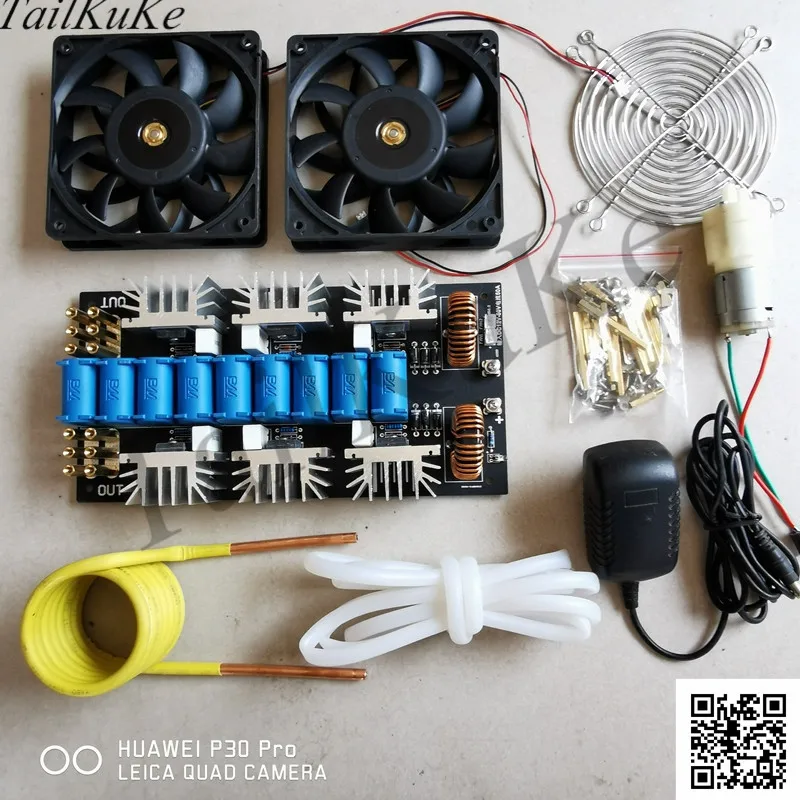 

ZVS High Frequency Induction Heater High Frequency Quenching Medium Frequency Furnace No Tap Zvs with Short-circuit Protection