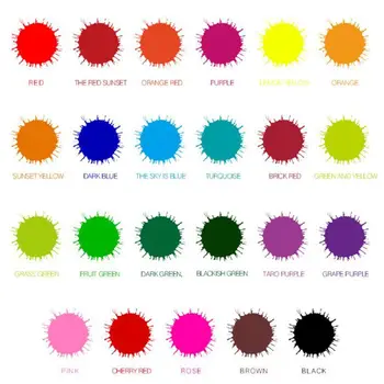 

2020 New 24 Colors 10ml Natural Ink Food Coloring Cake Pastries Cookies DIY Pigment Kit