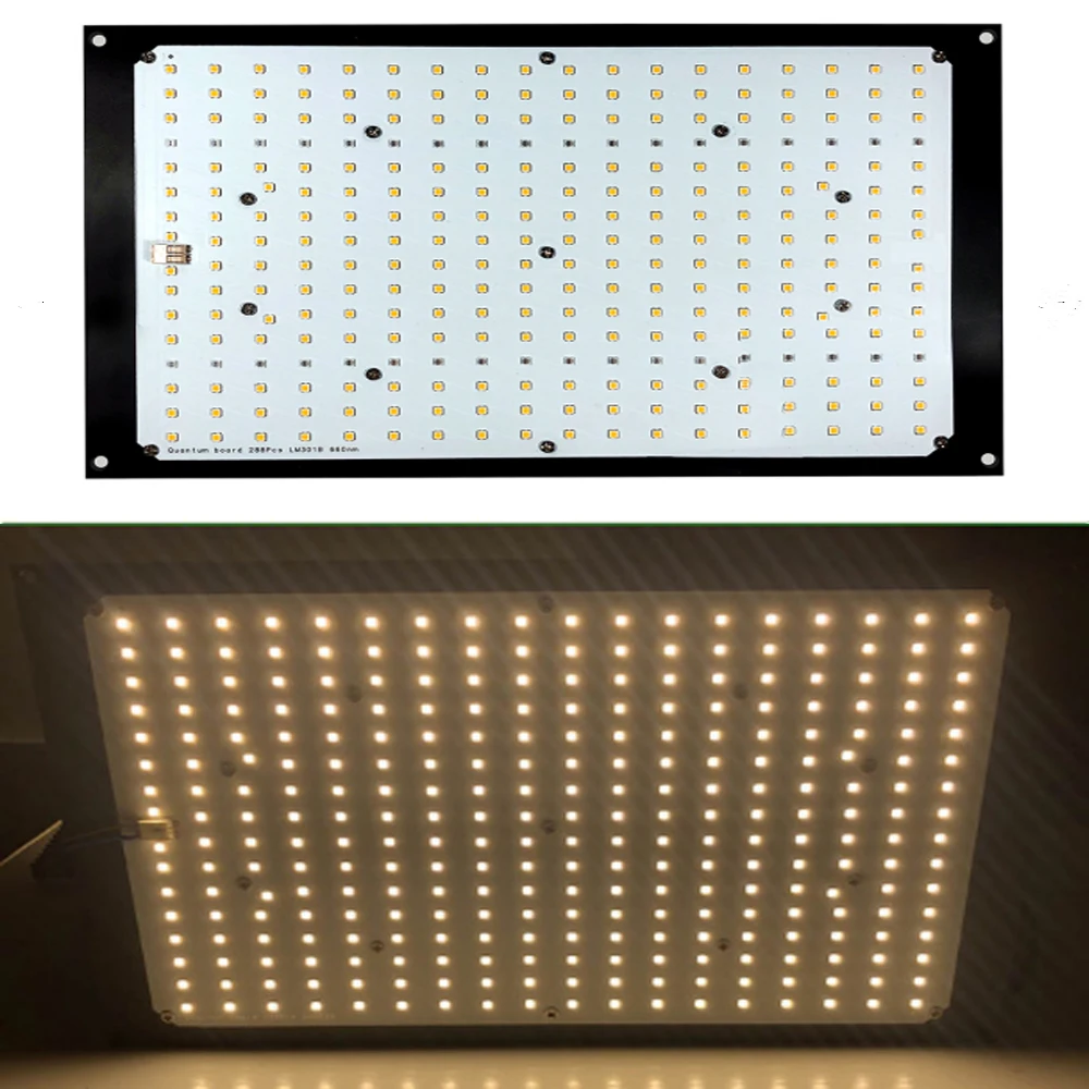 Full Spectrum Dimmable 120W 240W Hydroponics Plant Grow Light Kits Samsung Board LM301B SK V2 3500K for Greenhouse Indoor Plants